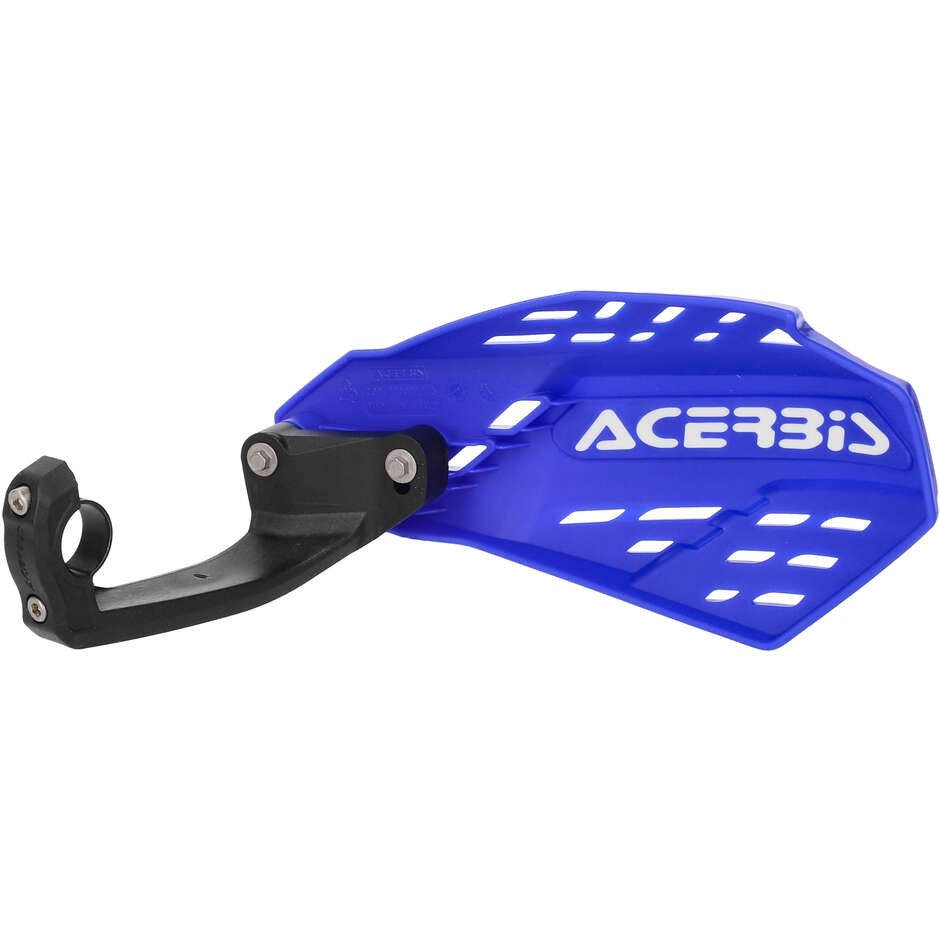 Acerbis LINEAR VENTED Cross Enduro Handguards Blue White