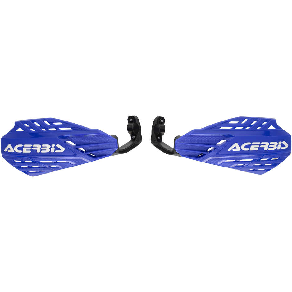 Acerbis LINEAR VENTED Cross Enduro Handguards Blue White