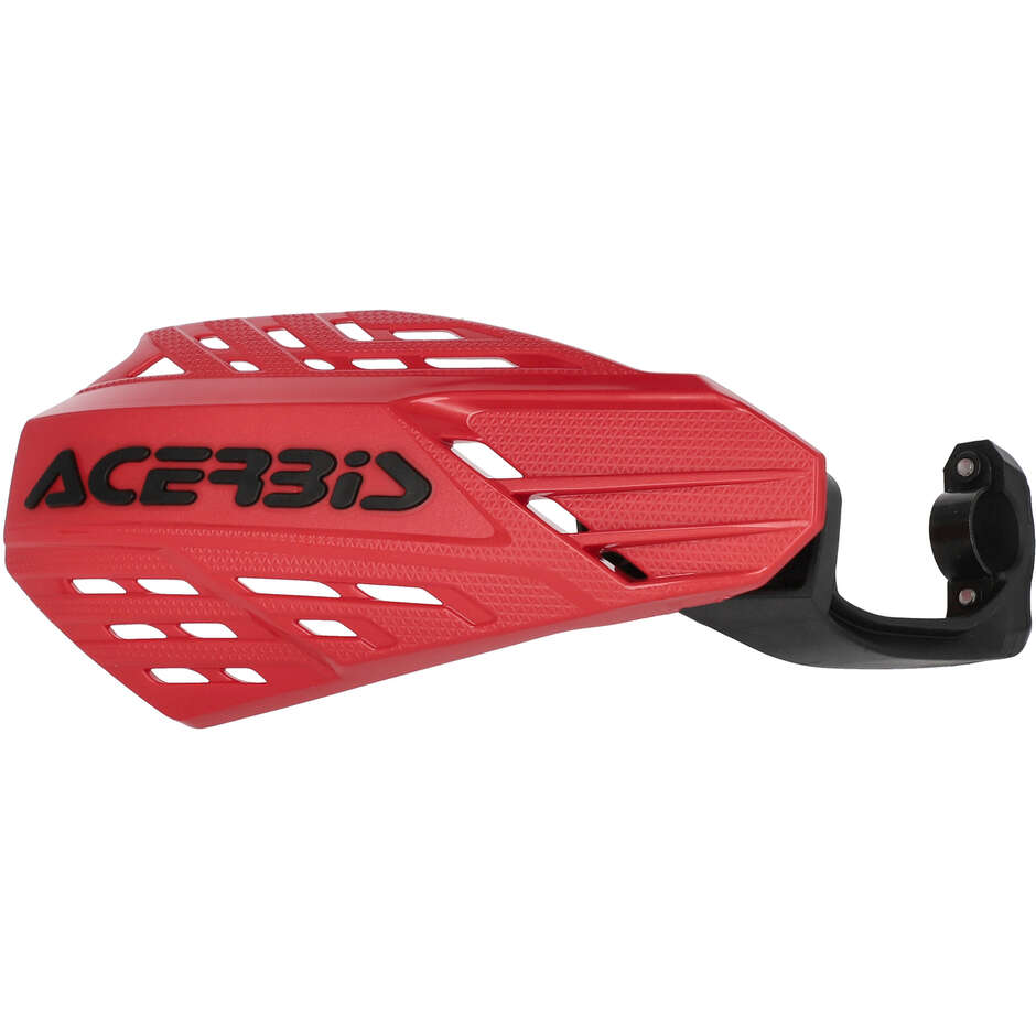 Acerbis LINEAR VENTED Cross Enduro Handguards Bordeaux Black