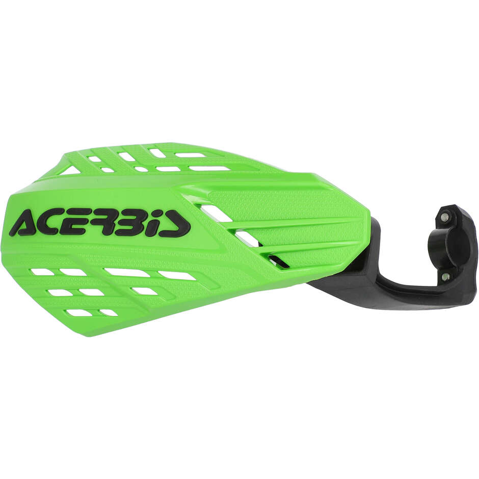 Acerbis LINEAR VENTED Cross Enduro Handguards Green Black