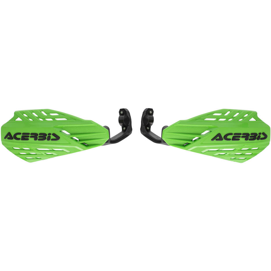 Acerbis LINEAR VENTED Cross Enduro Handguards Green Black