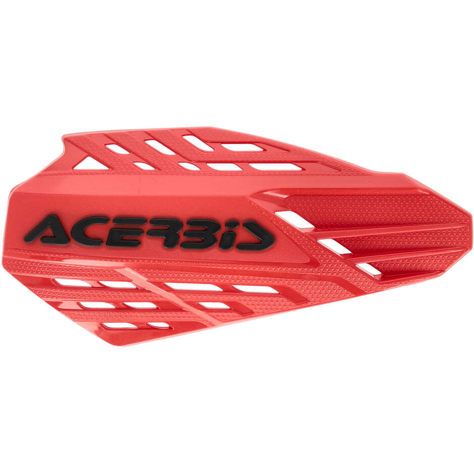 Acerbis LINEAR VENTED Cross Enduro Handguards Red Black