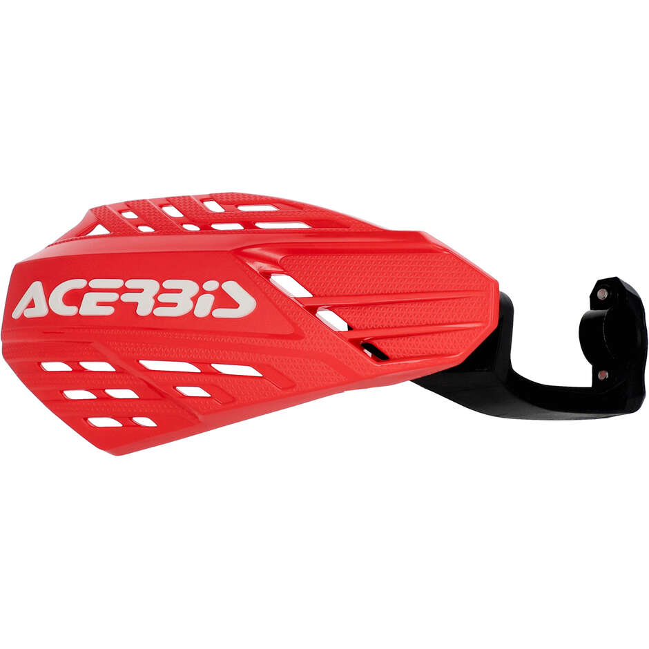 Acerbis LINEAR VENTED Cross Enduro Handguards Red White