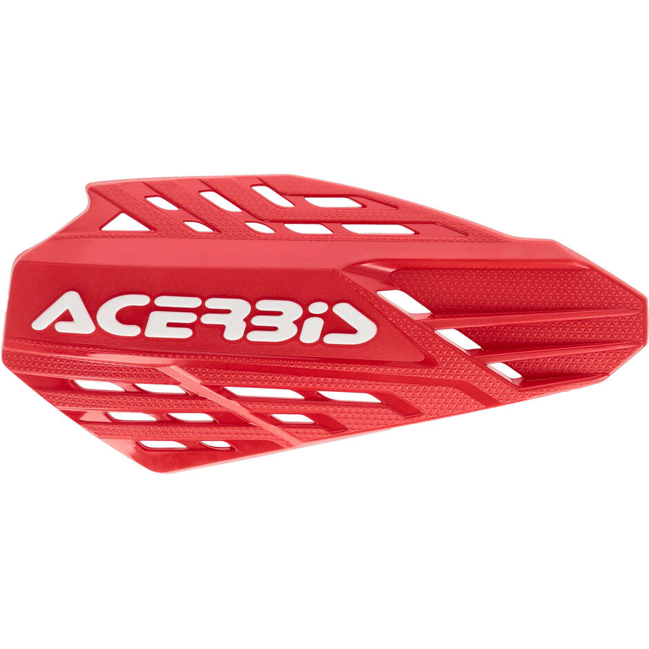 Acerbis LINEAR VENTED Cross Enduro Handguards Red White