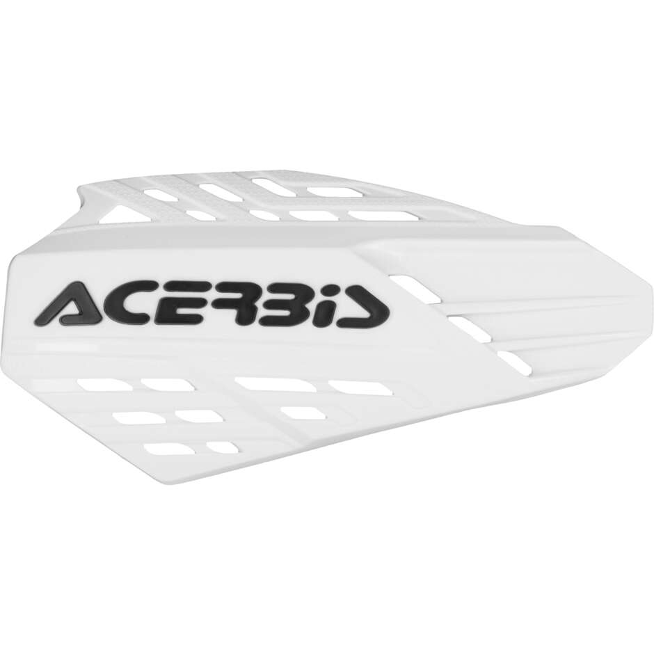 Acerbis LINEAR VENTED Cross Enduro Handguards White Black