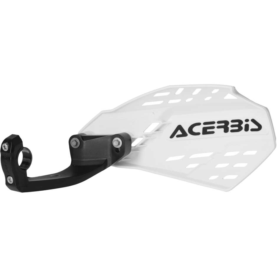 Acerbis LINEAR VENTED Cross Enduro Handguards White Black