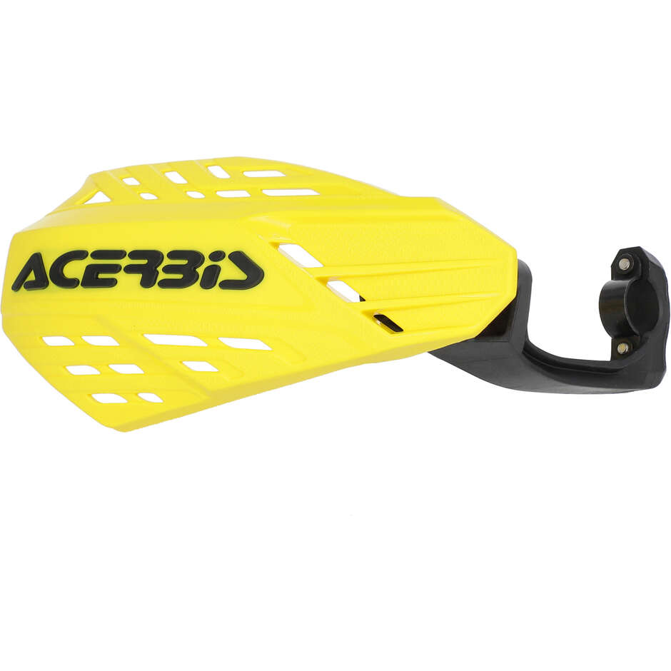 Acerbis LINEAR VENTED Cross Enduro Handguards Yellow Black