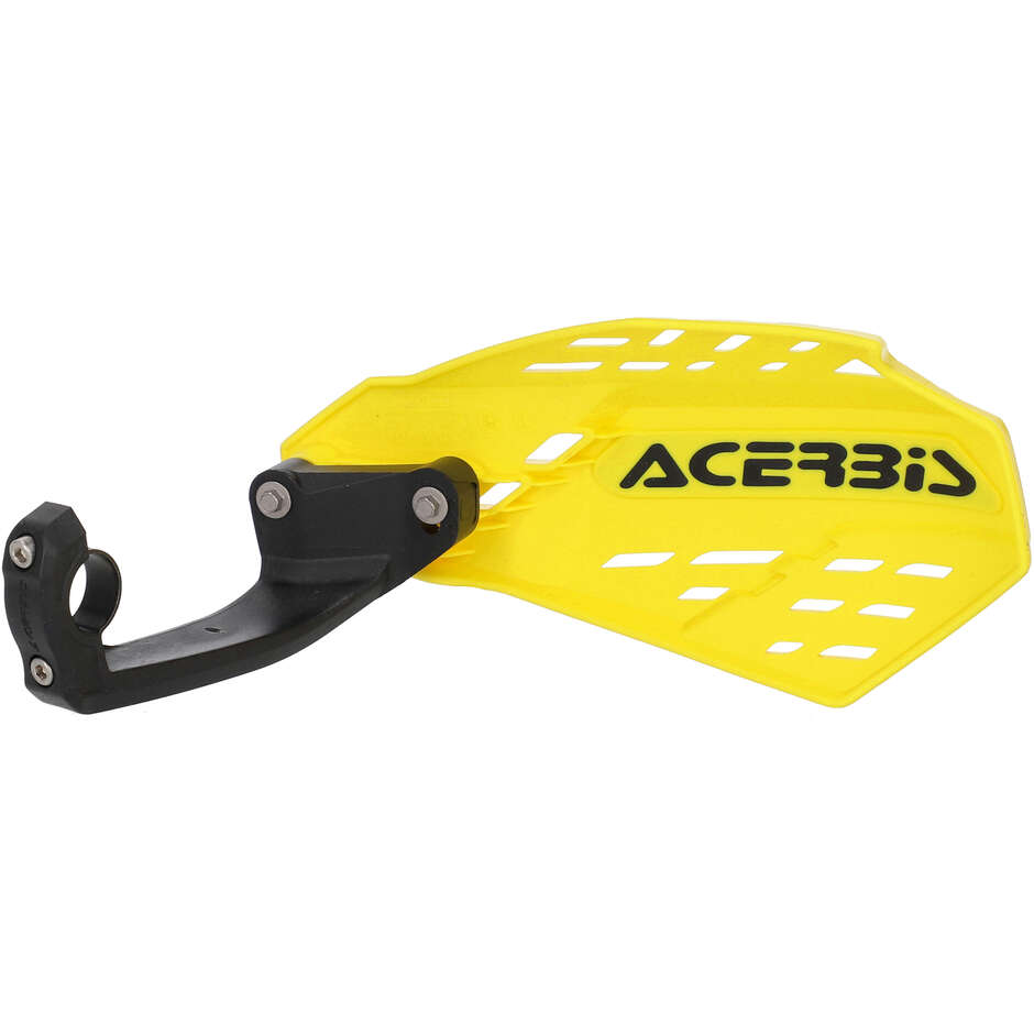 Acerbis LINEAR VENTED Cross Enduro Handguards Yellow Black