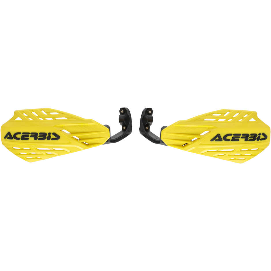 Acerbis LINEAR VENTED Cross Enduro Handguards Yellow Black