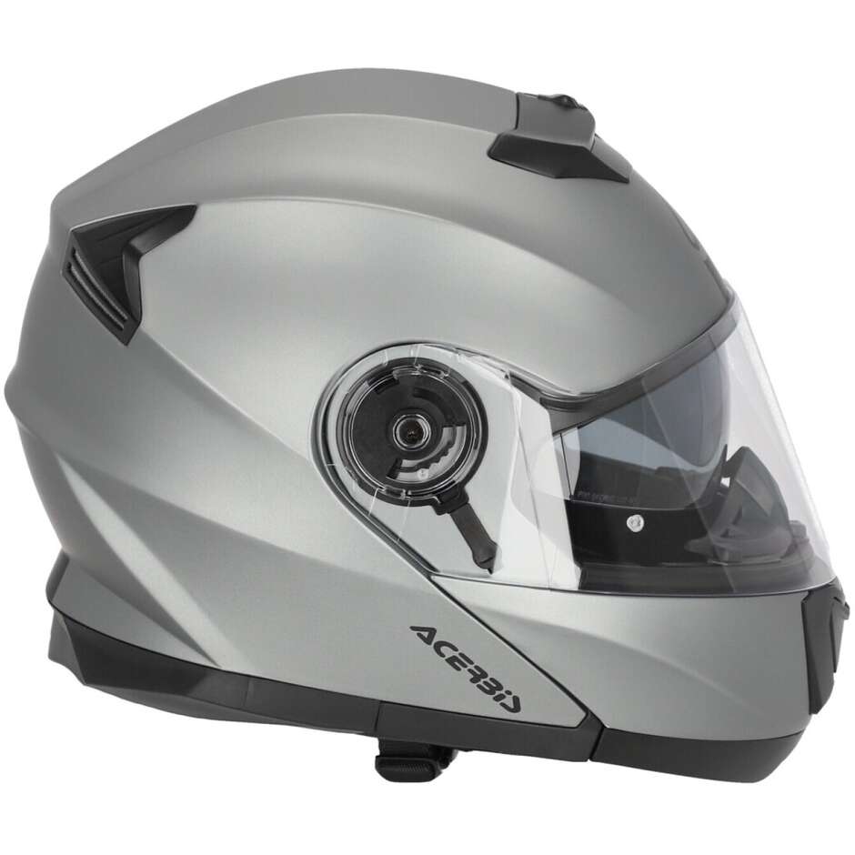Acerbis Modular Motorcycle Helmet Double Visor SEREL 22.06 Gray