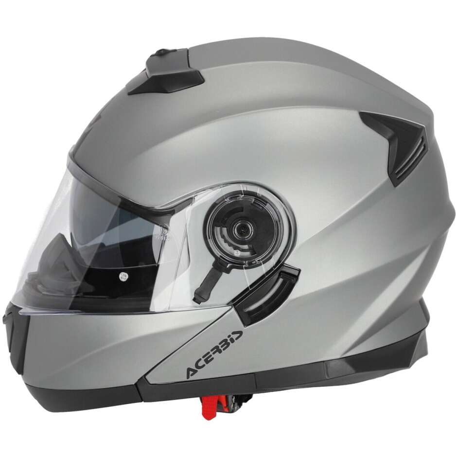 Acerbis Modular Motorcycle Helmet Double Visor SEREL 22.06 Gray