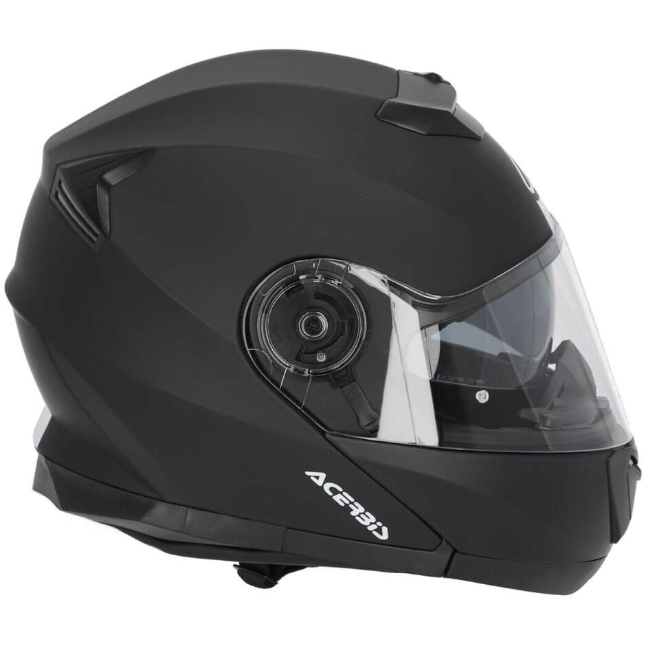 Acerbis Modular Motorcycle Helmet Double Visor SEREL 22.06 Matt Black