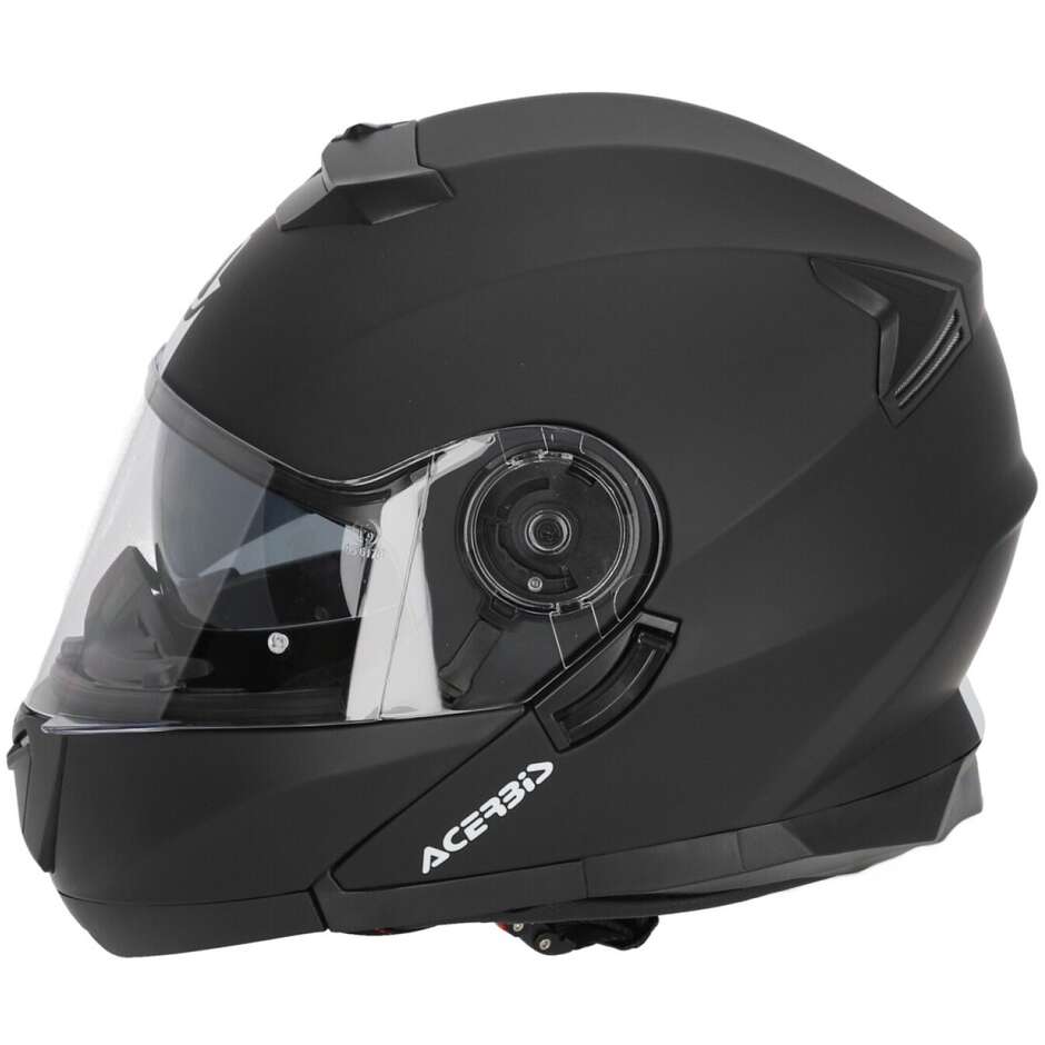 Acerbis Modular Motorcycle Helmet Double Visor SEREL 22.06 Matt Black