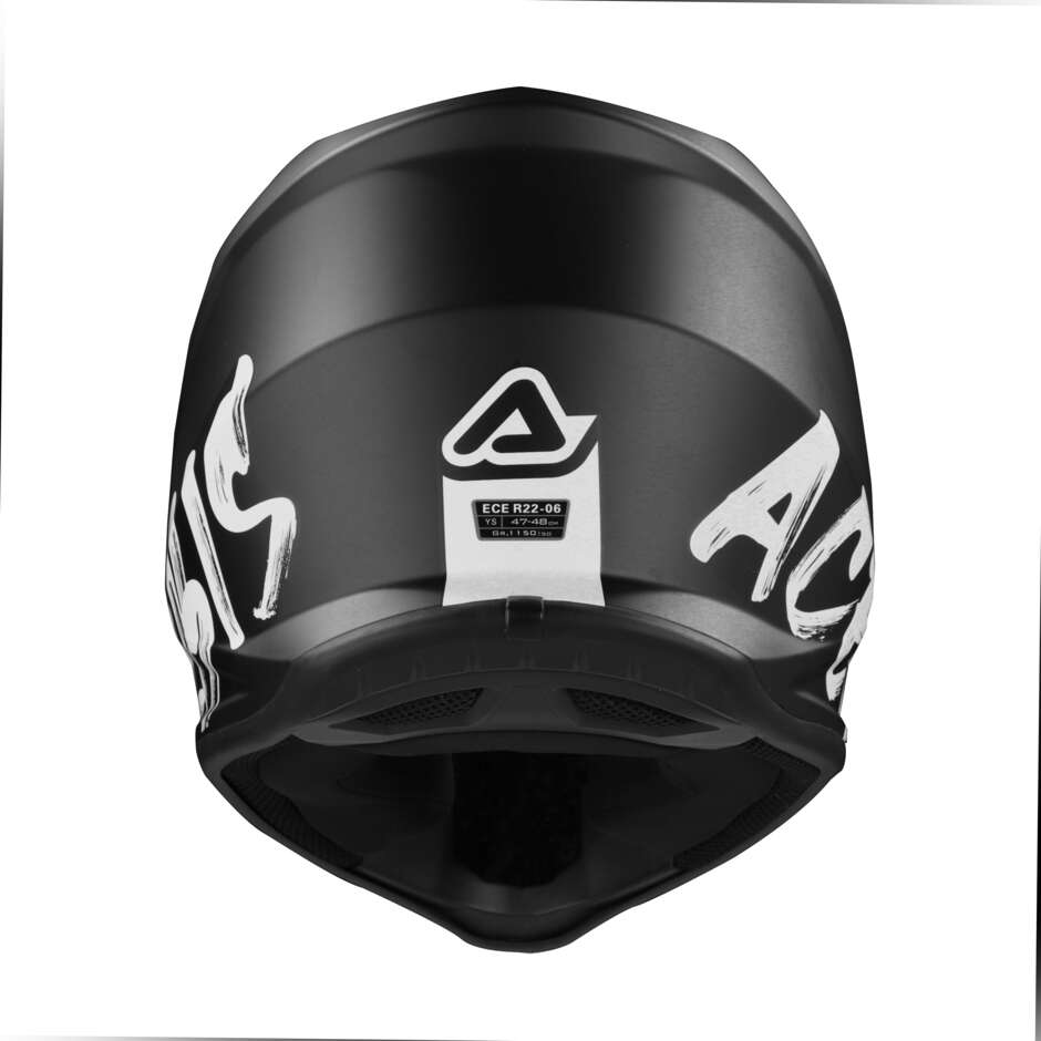 ACERBIS Motocross-Enduro-Helm für Kinder PROFILE JUNIOR Mattschwarz