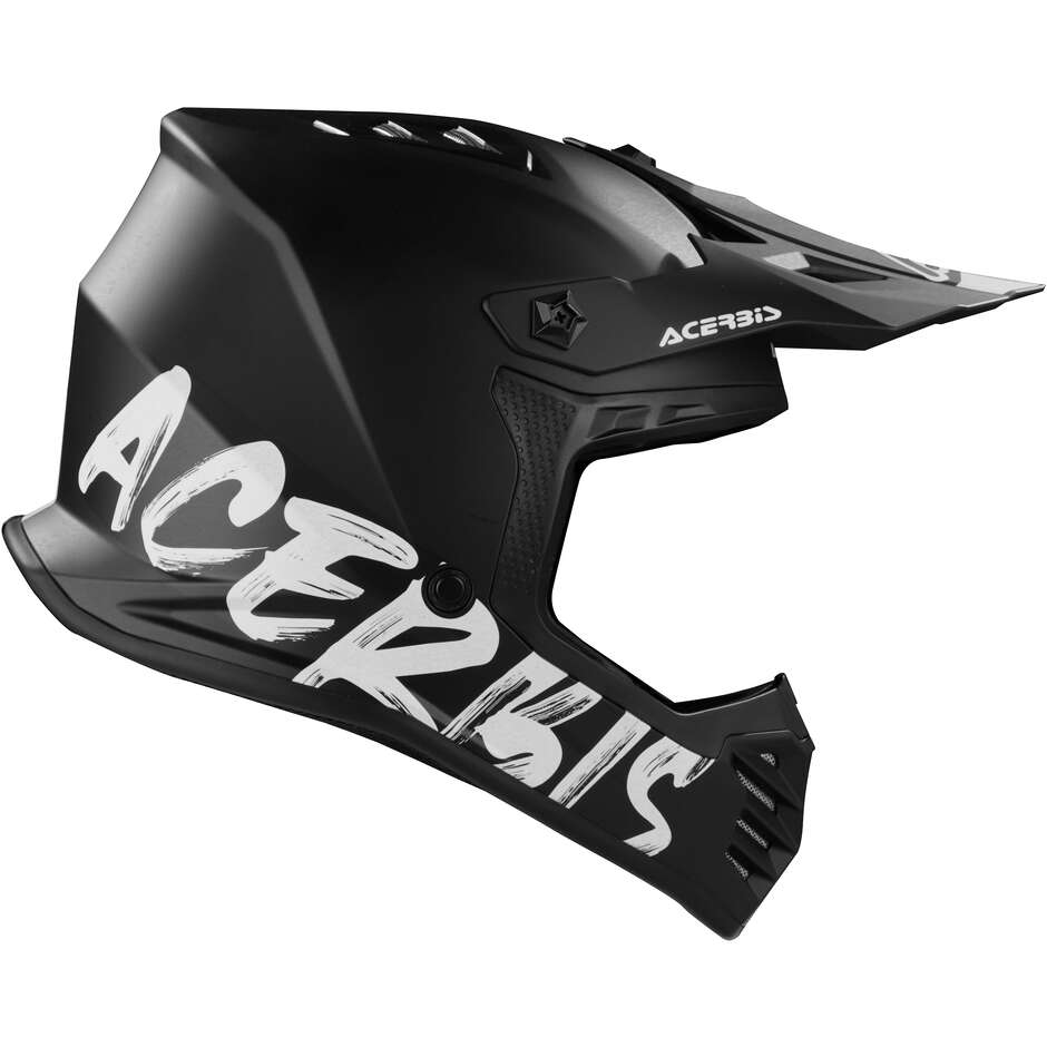 ACERBIS Motocross-Enduro-Helm für Kinder PROFILE JUNIOR Mattschwarz