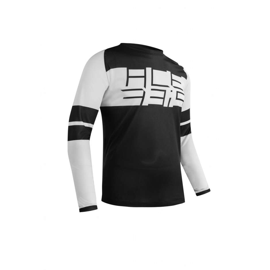 Acerbis Mtb eBike Speeder Bike Jersey Black White