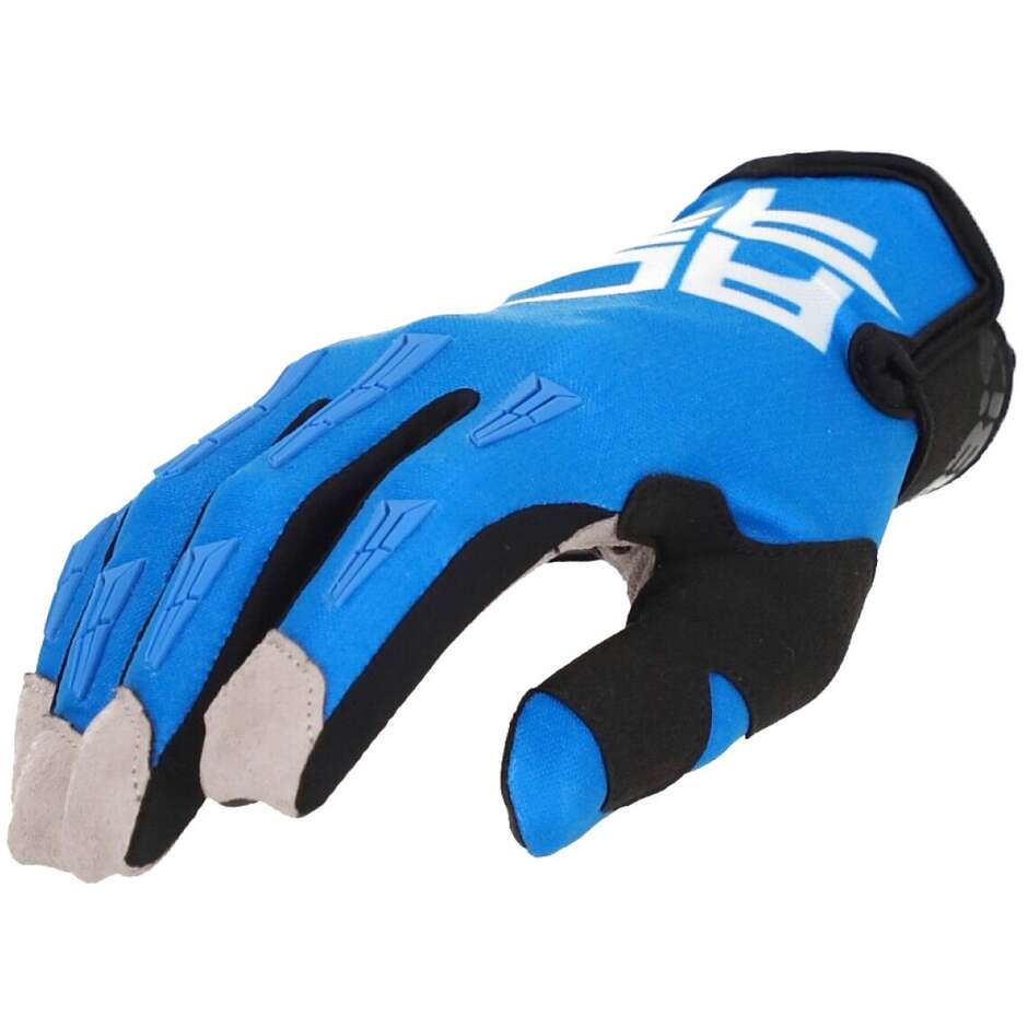 Acerbis Mtb Motorcycle Gloves Model MX XH Ryal Blue