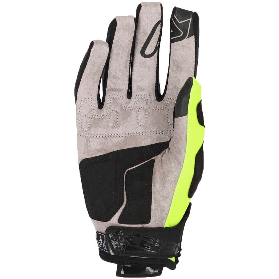 Acerbis Mtb Motorcycle Gloves Model MX XH Yellow Fluo