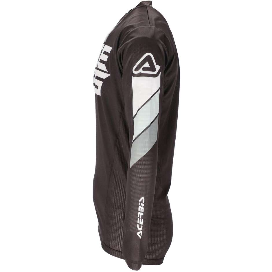 Acerbis Mtb Motorcycle Jersey Model TRACK FOUR Black White