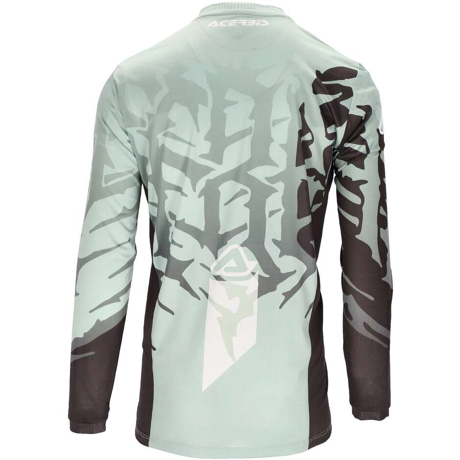 Acerbis Mtb Motorcycle Jersey Model TRACK SIXS Gray White