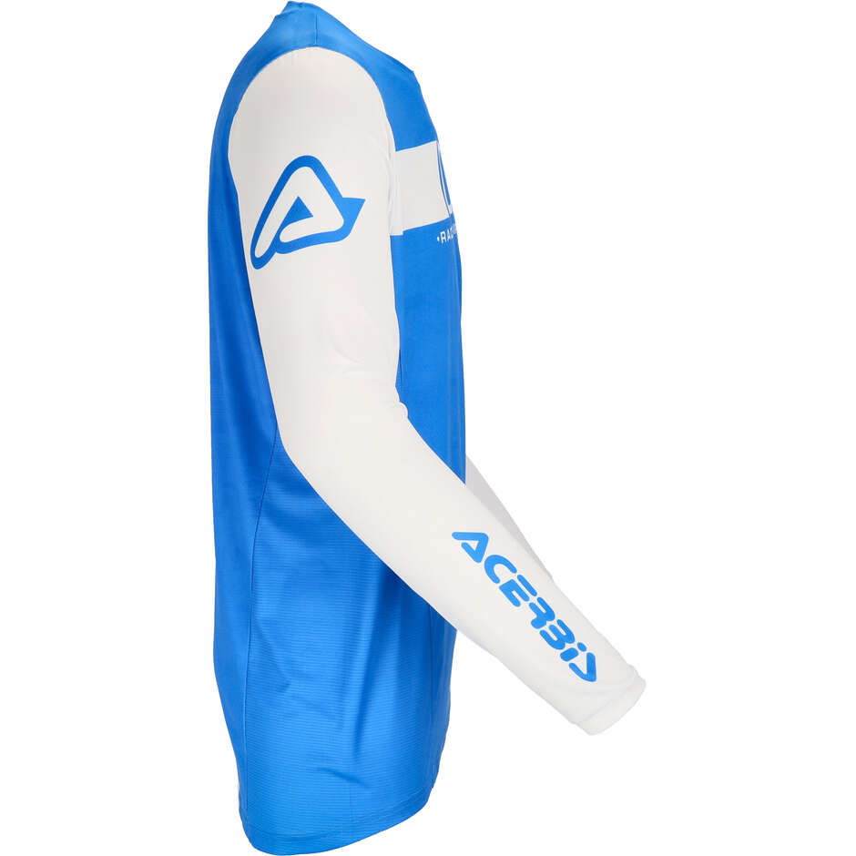 ACERBIS MX J-TRACK INC 2.0 Motocross Enduro Jersey Blue White