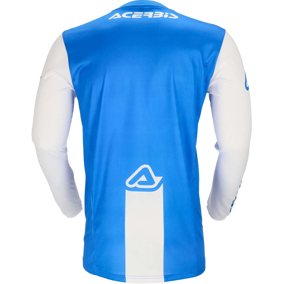 ACERBIS MX J-TRACK INC 2.0 Motocross Enduro Jersey Blue White
