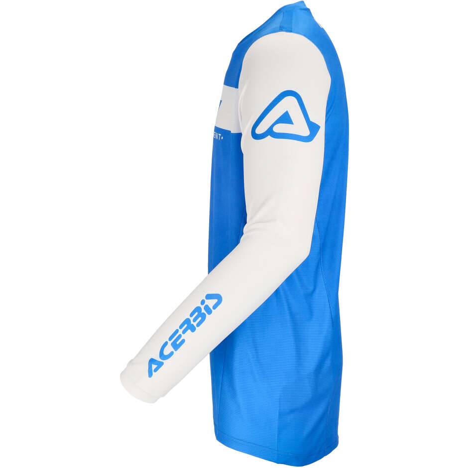 ACERBIS MX J-TRACK INC 2.0 Motocross Enduro Jersey Blue White