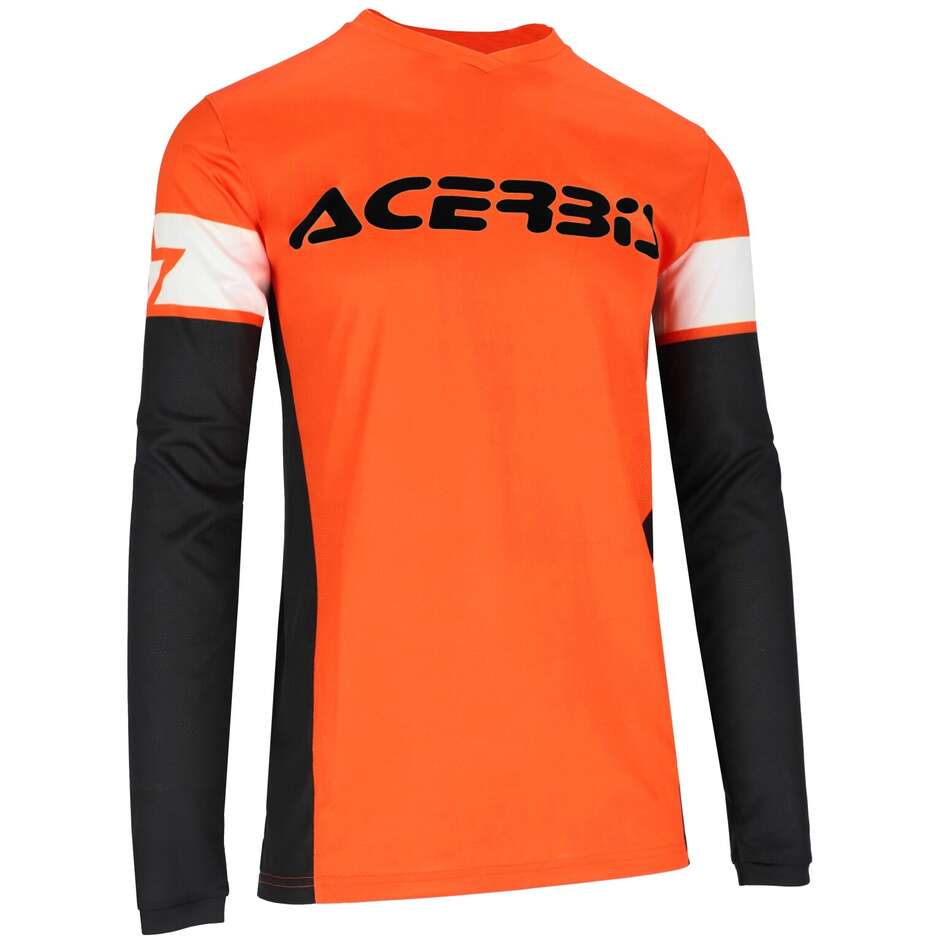 ACERBIS MX J-TRACK INC 2.0 Motocross Enduro Jersey Orange Black