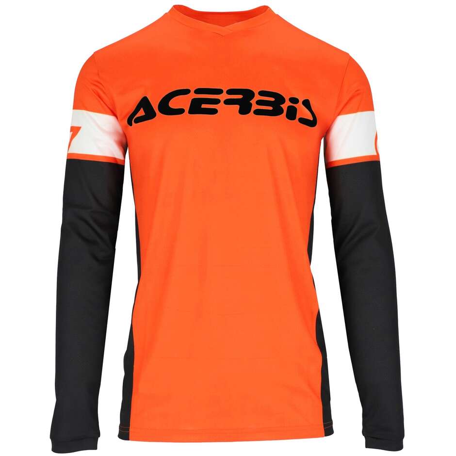 ACERBIS MX J-TRACK INC 2.0 Motocross Enduro Jersey Orange Black