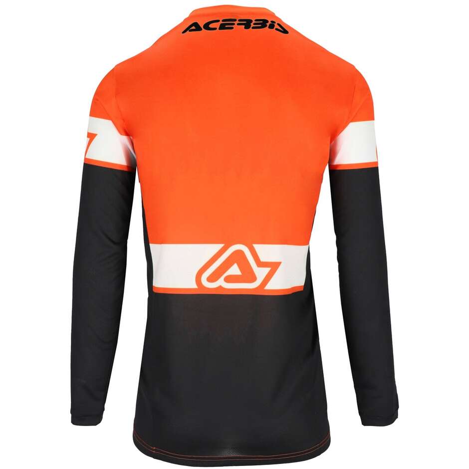 ACERBIS MX J-TRACK INC 2.0 Motocross Enduro Jersey Orange Black