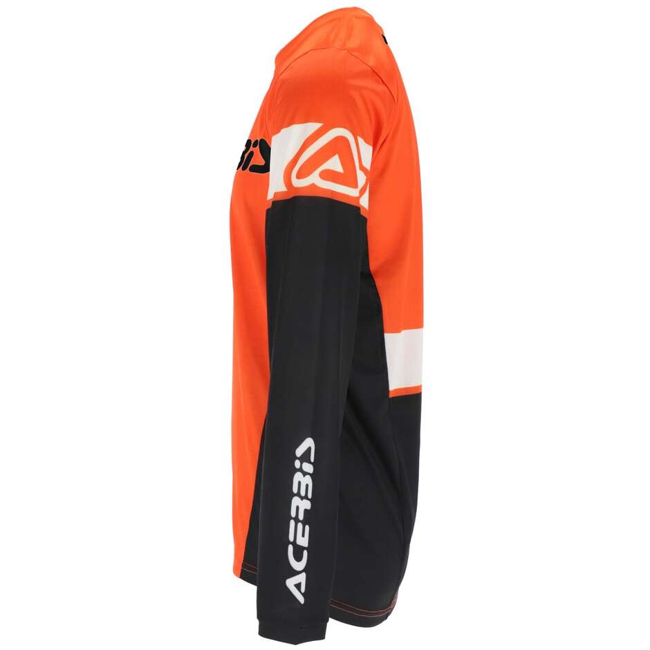 ACERBIS MX J-TRACK INC 2.0 Motocross Enduro Jersey Orange Black