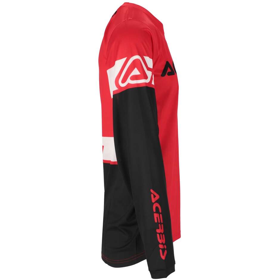 ACERBIS MX J-TRACK INC 2.0 Motocross Enduro Jersey Red Black