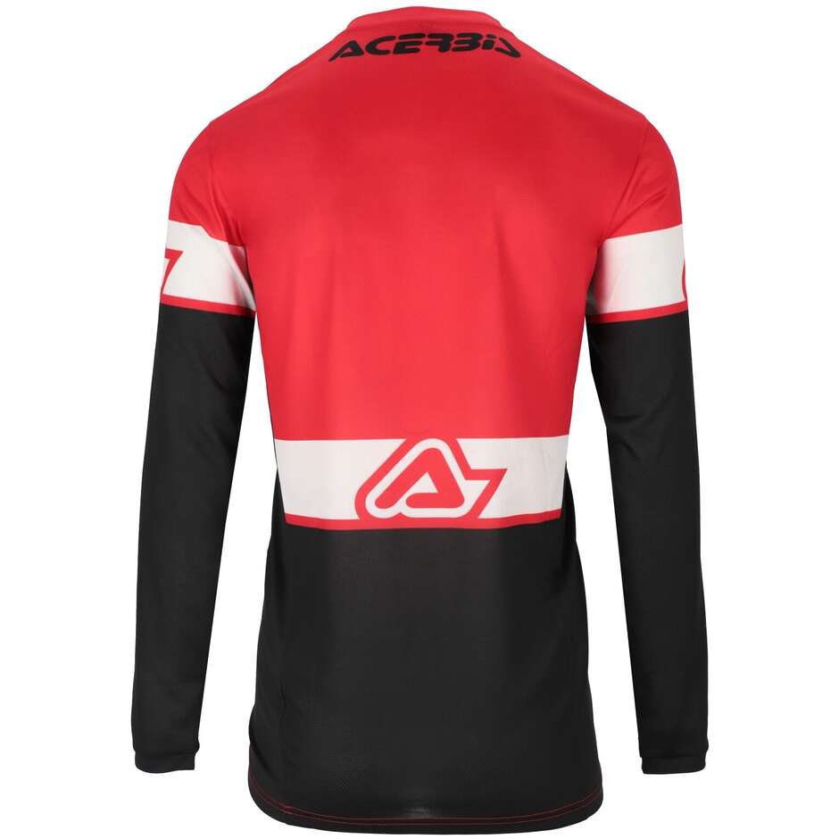 ACERBIS MX J-TRACK INC 2.0 Motocross Enduro Jersey Red Black