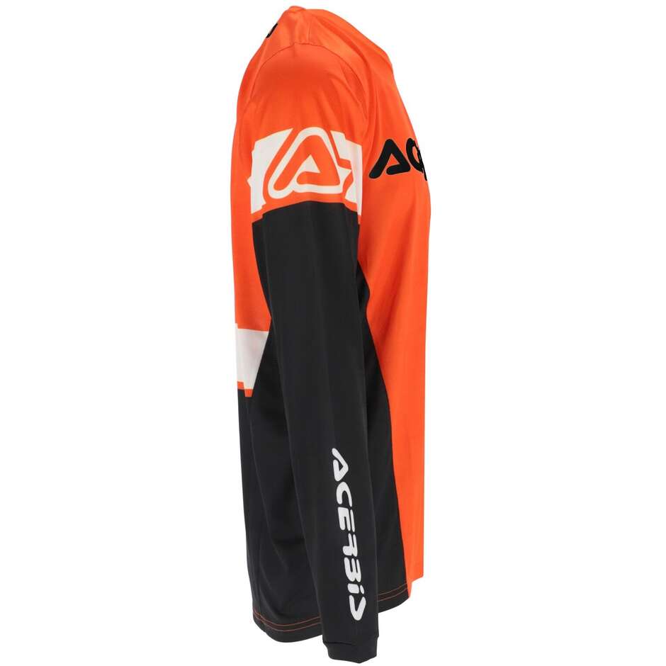 ACERBIS MX J-TRACK INC 2.0 MotoCross Enduro Trikot Orange Schwarz