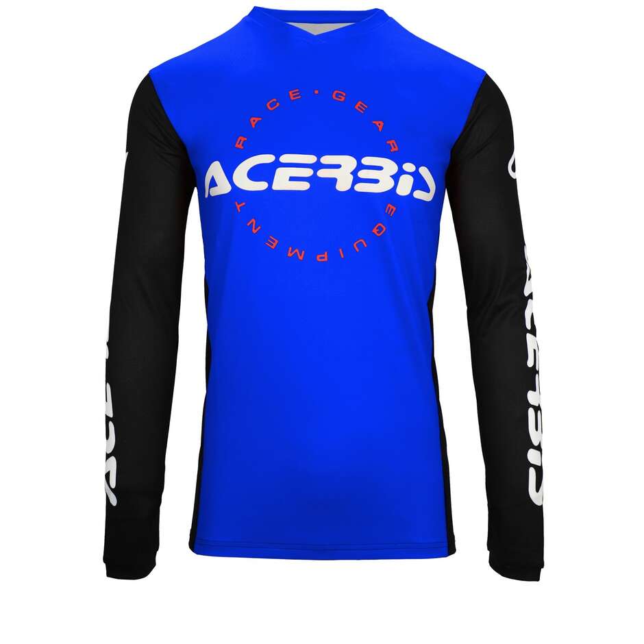 ACERBIS MX J-TRACK INC. MotoCross Enduro Jersey Blue Black