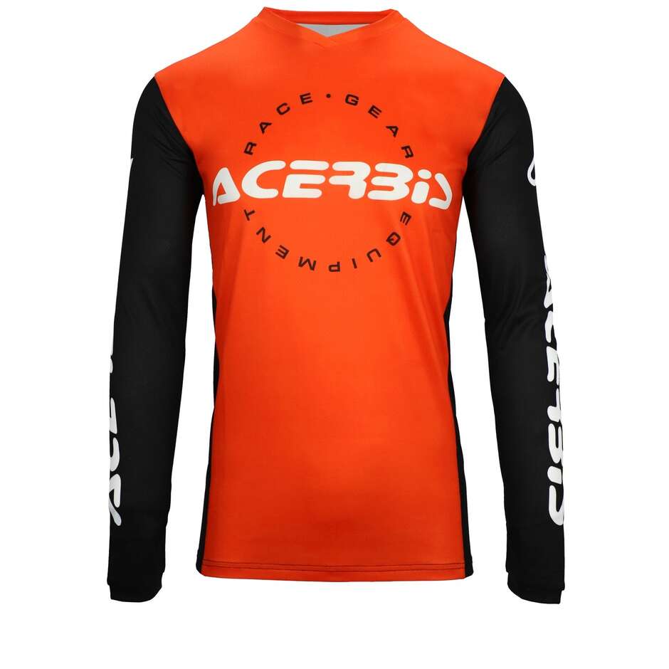 ACERBIS MX J-TRACK INC. MotoCross Enduro Jersey Orange Black