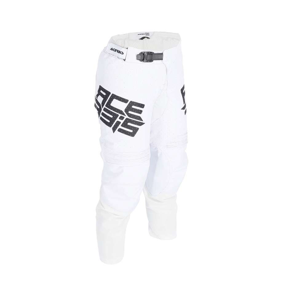 Acerbis MX K-WINDY KID Vented White Moto Cross Enduro MTB Child Pants
