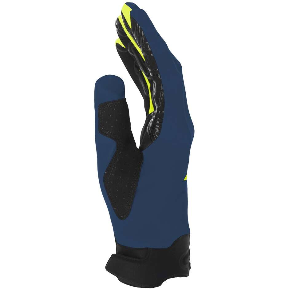 Acerbis MX LINEAR 2.0 Blue Yellow Cross Motorcycle Gloves