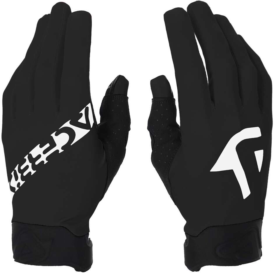 Acerbis MX LINEAR 2.0 Motocross Gloves Black White