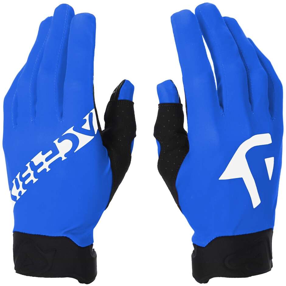 Acerbis MX LINEAR 2.0 Motocross Gloves Blue White