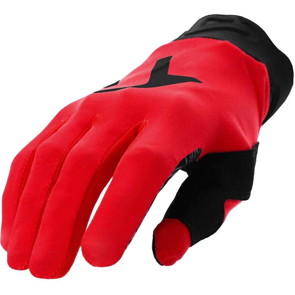 Acerbis MX LINEAR 2.0 Motocross Gloves Red Black