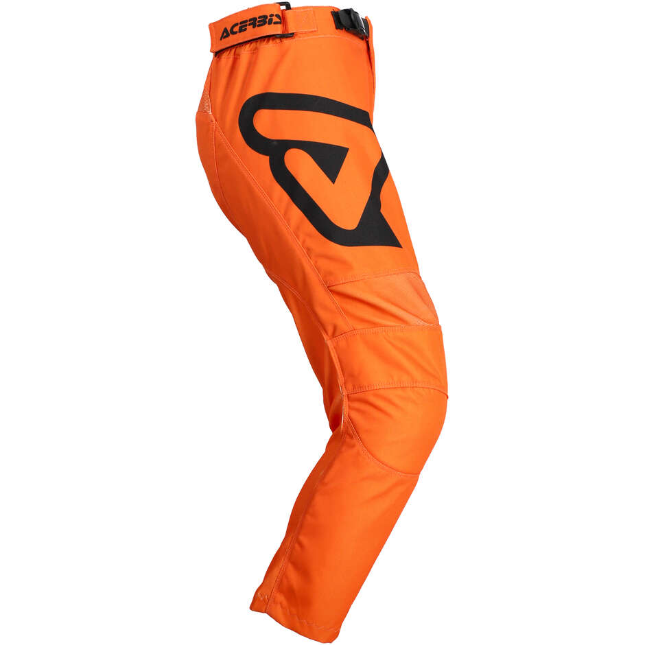 Acerbis MX LINEAR KID Kids Motocross Pants Black Orange