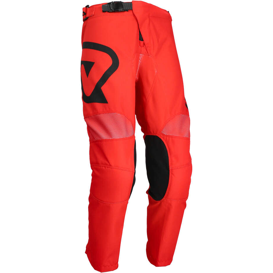 Acerbis MX LINEAR KID Kids Motocross Pants Black Red