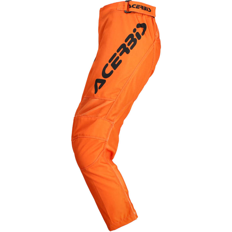 Acerbis MX LINEAR KID Kinder Motocross Hose Schwarz Orange