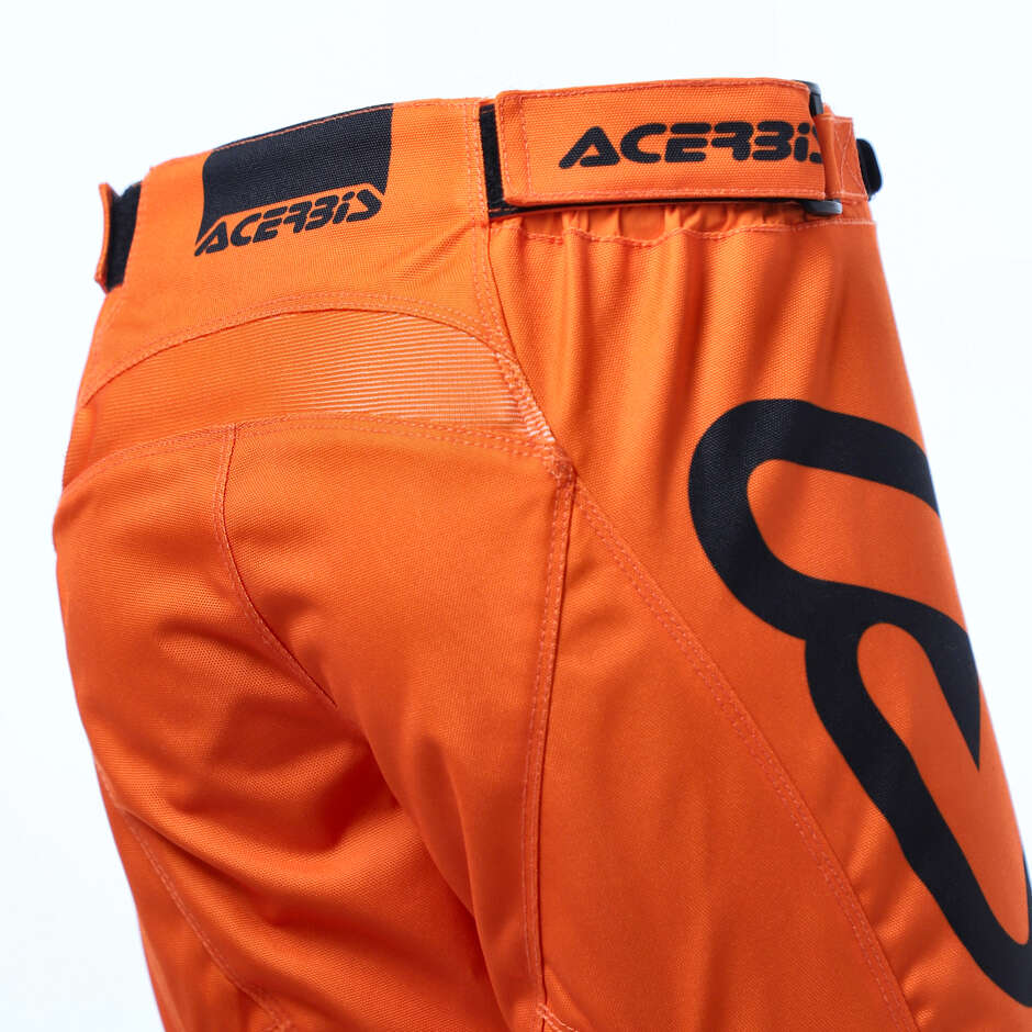 Acerbis MX LINEAR KID Kinder Motocross Hose Schwarz Orange