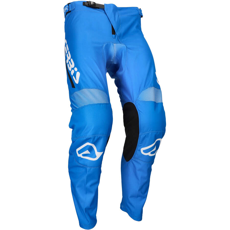 ACERBIS MX LINEAR LUGO Motocross Enduro Hose Blau Weiß