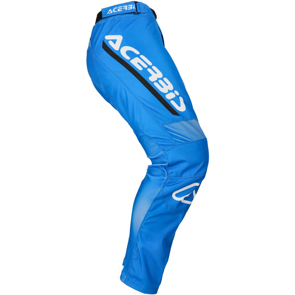 ACERBIS MX LINEAR LUGO Motocross Enduro Hose Blau Weiß