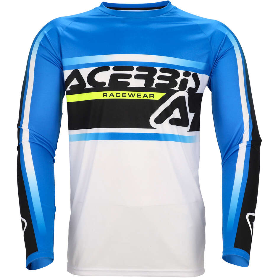 ACERBIS MX LINEAR LUGO Motocross Enduro Jersey Blue White