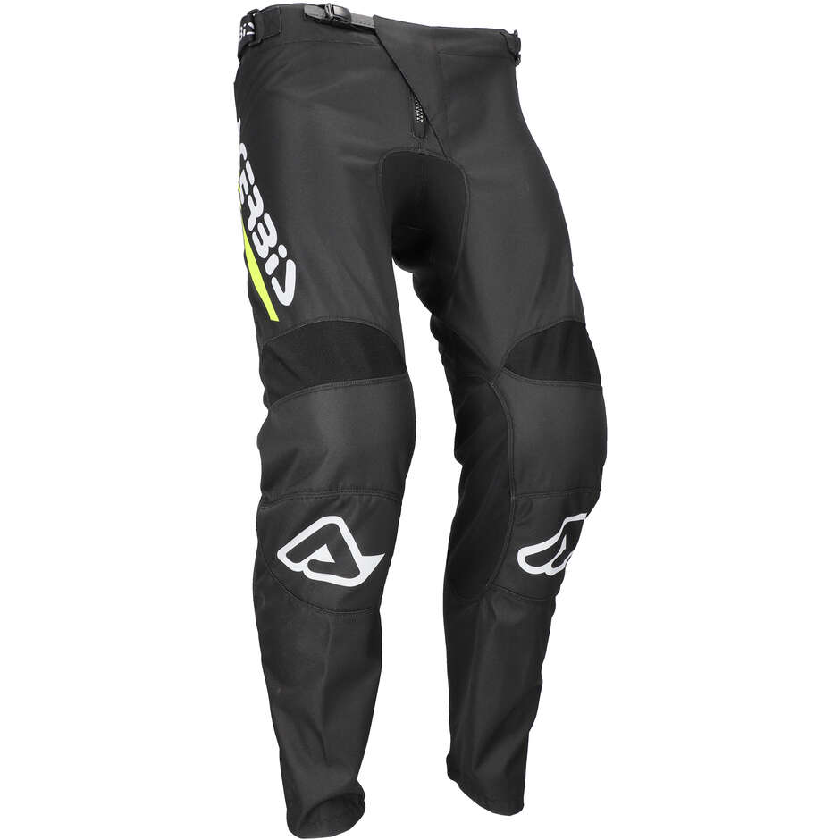 ACERBIS MX LINEAR LUGO Motocross Enduro Pants Black Yellow