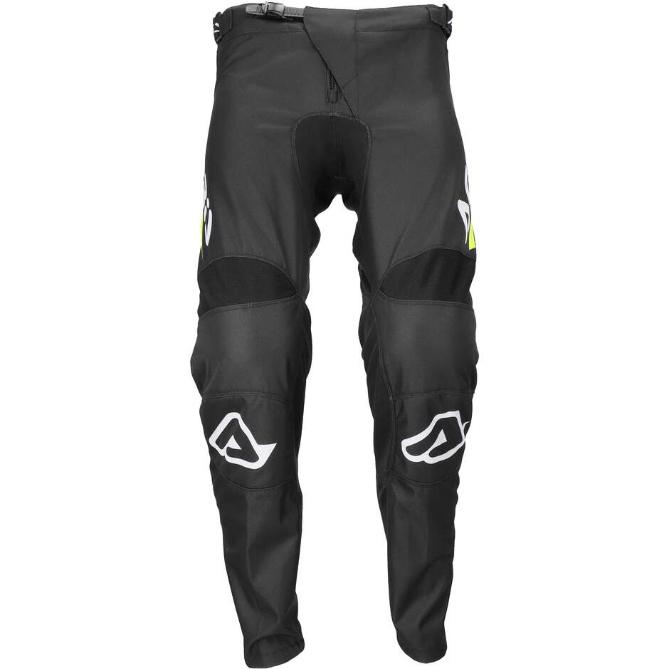 ACERBIS MX LINEAR LUGO Motocross Enduro Pants Black Yellow